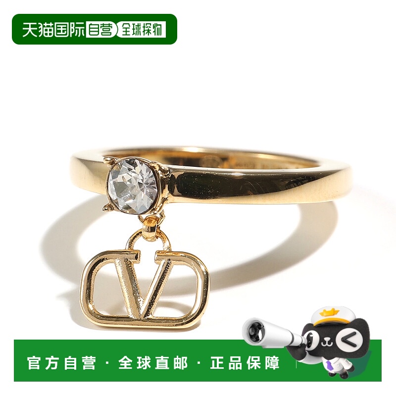 日本直邮VALENTINO 戒指 3W2J0T52YCW 女士 水晶装饰戒指配件 MH5