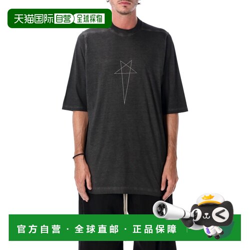 香港直邮RICK OWENS DRKSHDW 男士T恤 26ADU02F62【付后1h可退】