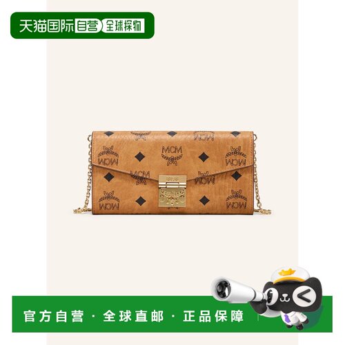 香港直邮MCM 女士手拿包 100103606315000 CO 棕色 Neck wallet P