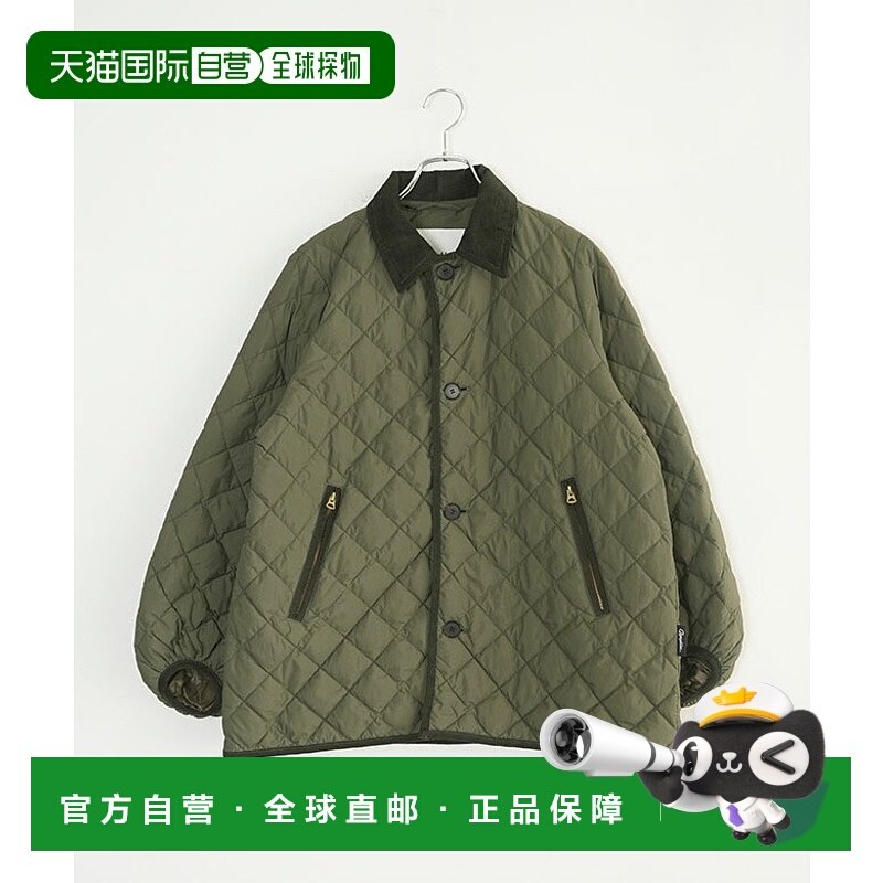 日本直邮Gymphlex 绗缝羽绒泡泡袖中长外套女士外套 [GY-A0717NYM