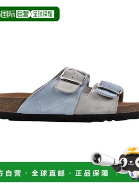 自营White Mountain Hippy Dusty TeaI/Light Grey/ Leather  W33