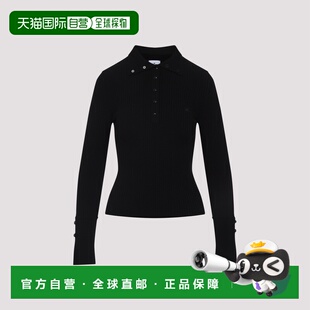 1h可退 香港直邮潮奢 Courreges 女士 POLOS. 罗纹POLO衫 325MPO0