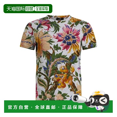 欧洲直邮ETRO 女士衬衫 WRMA0006AK155S8290 AW2026 灰色 Floral