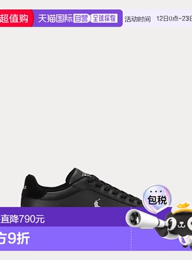 自营欧洲直邮RALPH LAUREN拉夫劳伦Polo Sport传统CourtII皮革运