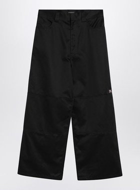 BALENCIAGA 男士休闲裤 841707TKP241000 AW2025 黑色