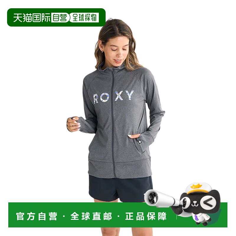 日本直邮ROXY 女士 ARTSY FLORAL LOGO STAND 长袖防晒衣 [25SPRL