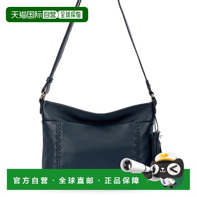 自营 the sakMelrose Crossbody-皮革-靛蓝色 美国奥莱直发单肩包