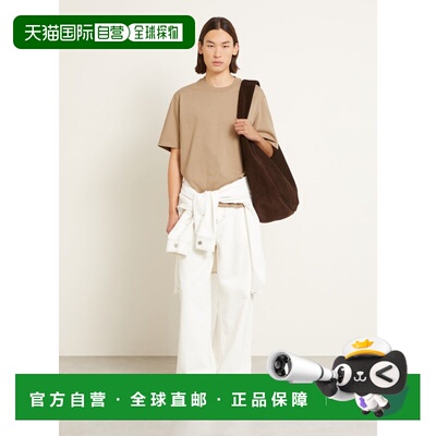 香港直邮Ami Paris 男士T恤 100291297912003 CO 浅棕色 T-shirt