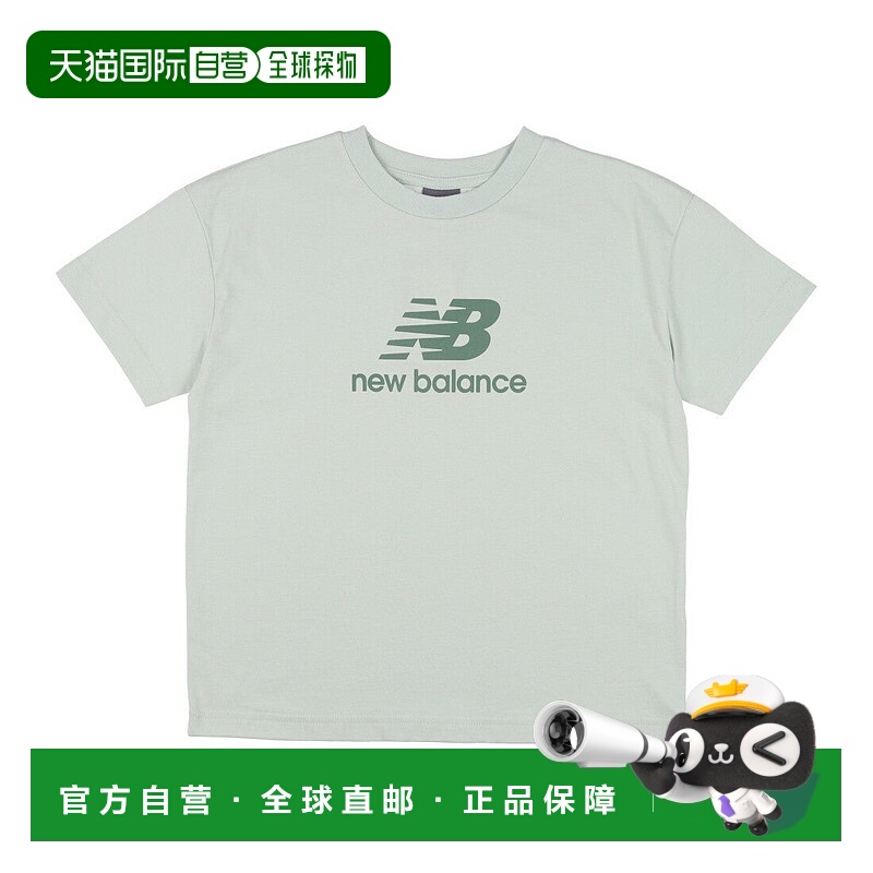 日本直邮 New Balance 儿童半袖T恤 NB DRY Stacked Logo ABT5554