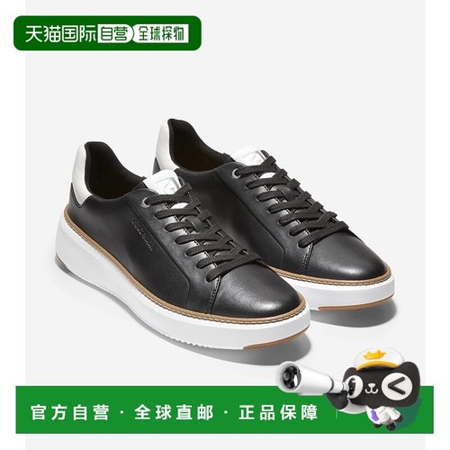 自营Cole Haan Grandpro Topspin C34225-001 Men's Black Platfo