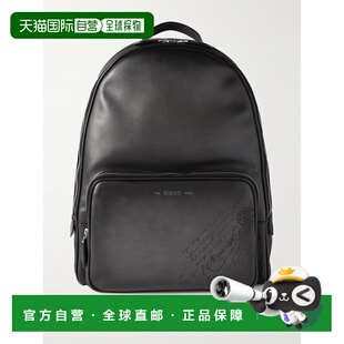 1h可退 香港直邮潮奢 Berluti 伯尔鲁帝 男士 Scritto Logo压纹皮