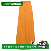 香港直邮Marni brown棕色 玛尼 1h可退 女士 休闲长裤 舒适时尚