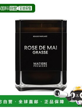 欧洲直邮Matiere premier马蒂埃悦后即焚香薰蜡烛220g#玫瑰