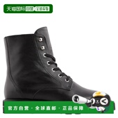 美国奥莱直发厚底鞋 自营Stuart Lift皮靴 黑色 Weitzman Mila