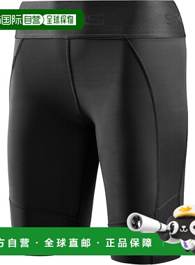 日本直邮SKINS 压缩衣 SERIES-3 女士半身紧身裤 黑色新款