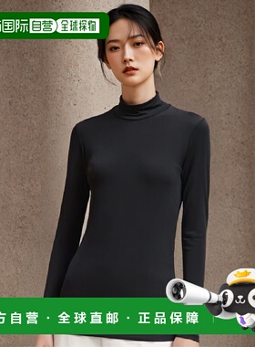 【日本直邮】Mizuno美津浓 女士打底短袖T恤 黑色 M E2MJ2213