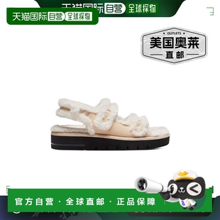 Zoe Lift Chill 绒面革人造毛皮露跟 自营Stuart 女式 Weitzman