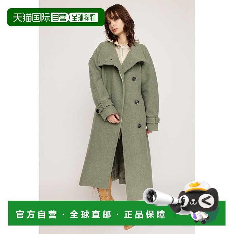 日本直邮SLY WIDE STAND NECK LONG外套 [SL3994EW029372]