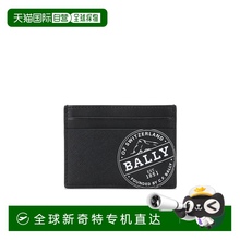 1h可退 香港直邮BALLY 男士钱包 BHARST170170 SS2021 黑色 黑色