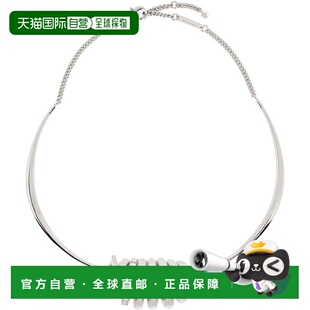 1h可退 香港直邮Rabanne 女士 Punk 项链 26PBB0473MET809SILVER