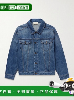 香港直邮The Row 男士 Seb 棉质夹克 906W3809 blue蓝色 舒适时尚