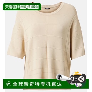 香港直邮JOSEPH 女士 1h可退 约瑟夫 舒适时 针织上衣 beige米色