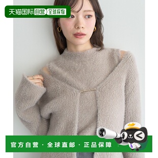 金属吊饰 1h可退 女装 music&ecology 针织两件套 日本直邮earth