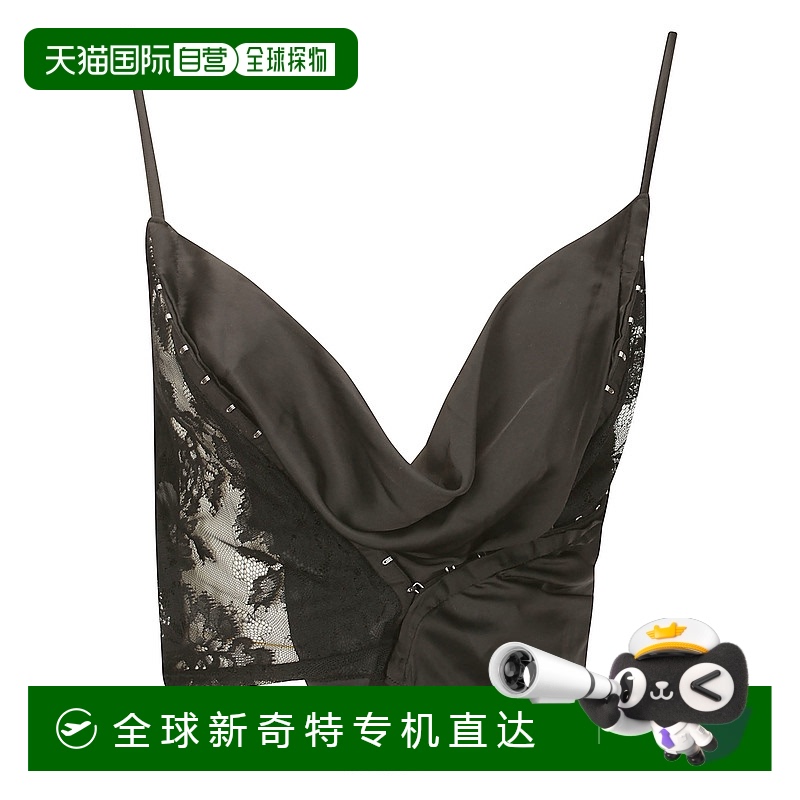 1h可退 香港直邮Y/PROJECT 女士背心吊带 102TO001BLACK SS2024
