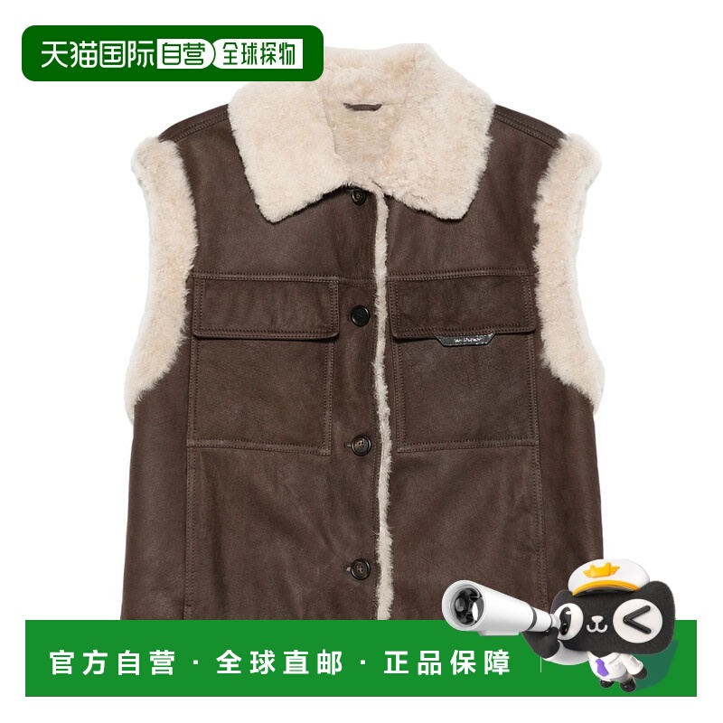 香港直邮Brunello Cucinelli 翻领无袖马甲 MPMBP7680P