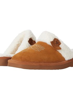 潮奢 ariat 女士 Jackie 方头平底鞋 brown棕色 舒适时尚