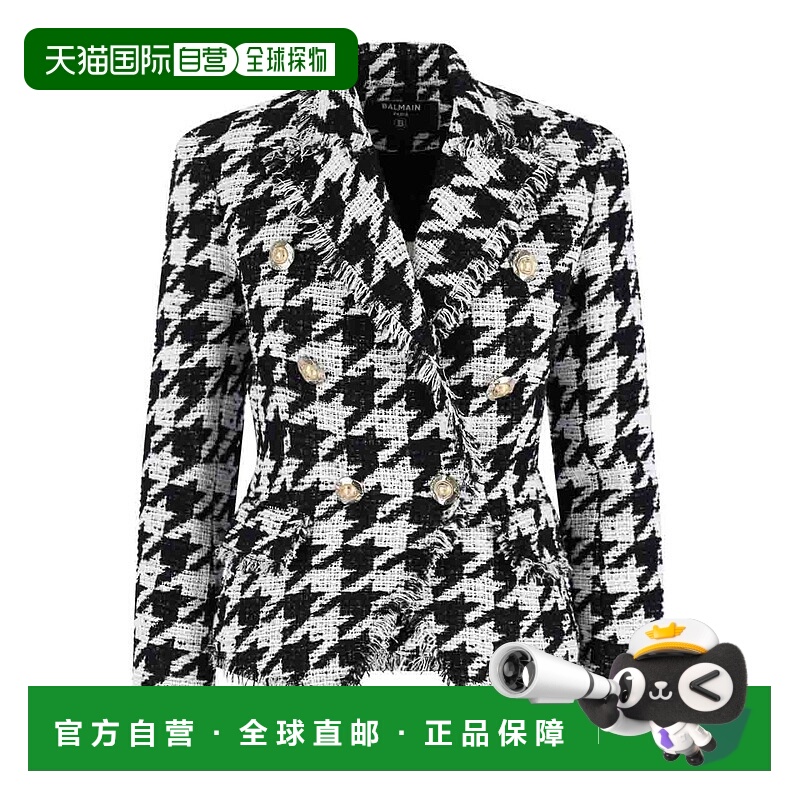 香港直邮BALMAIN 女士外套 FF1SI504CG17GAB