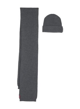 Dsquared2 二次方 男士 徽标围巾帽子套装 KNM006501W06757