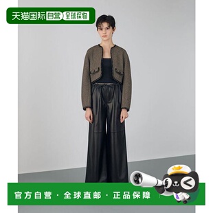 1h可退 日本直邮TOMORROWLAND 英式粗花呢 短款夹克长袖外套