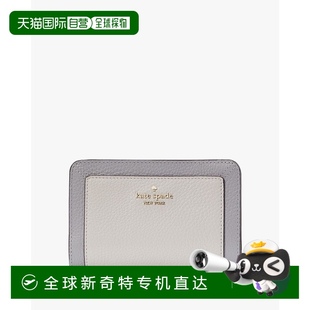 日本直邮kate new 1h可退 spade KI83 york 女士中号双色折叠钱包