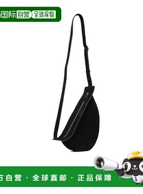 香港直邮THE ROW 女士斜挎包 W1197L28BLPL SS2024 黑色 小号Slou