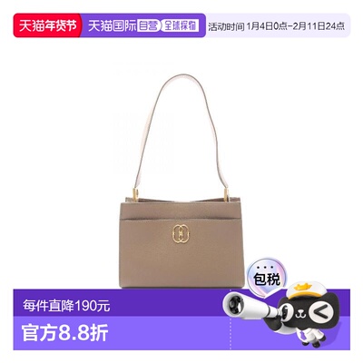 日本直邮中古Bally巴利女包A级95新Shoulder bag肩包牛皮单肩包浅