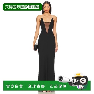 Sei The 女士 深V网纱睡裙 black黑 1h可退 Ts9132 香港直邮潮奢