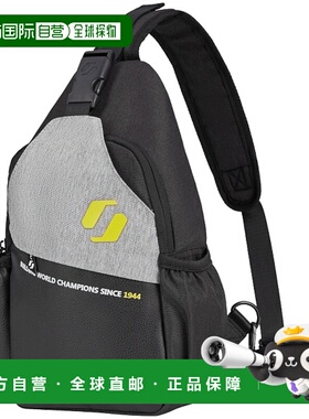日本直邮STIGA STIGA Body Bag CN 黑灰色乒乓球背包 CP95531
