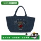 女士手提包 B2110028077 SS2026 香港直邮GANNI 蓝色 图案单肩包