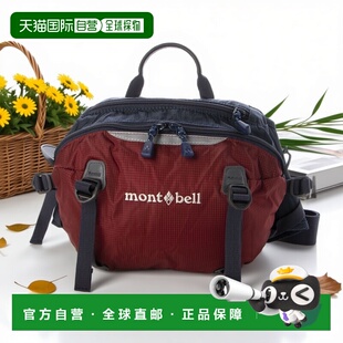 日本直邮Mont-bell Trail 腰包 4（酒红色）1133198