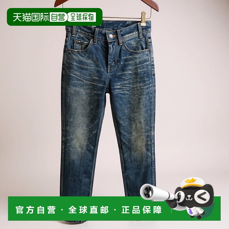 1h可退 香港直邮Celine 思琳 女士 Francoise 深色洗水牛仔裤 2N4