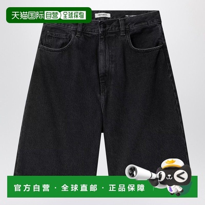 1h可退 香港直邮CARHARTT WIP 女士 W BRANDON 黑色短裤 I031919C