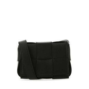 葆蝶家 Veneta 女士 Black Bottega Candy leather nappa Casse