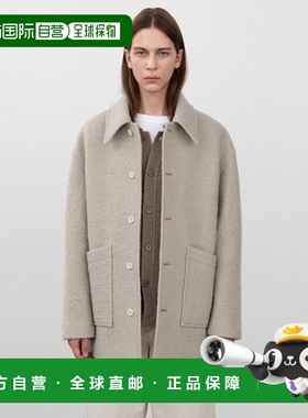 韩国直邮INSILENCE设计师款通用日常休闲宽松时尚大衣IM2B4CT32AB