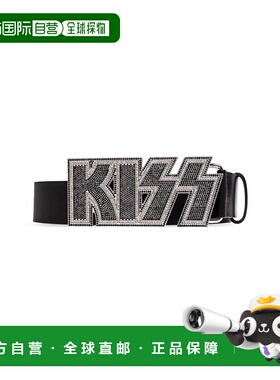 香港直邮DSQUARED2 女士腰带 BEW0693015000012124 皮带 CO黑色