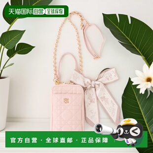 1h可退 日本直邮NICE CLAUP 女装 绗缝手机斜挎包 附丝巾设计 01