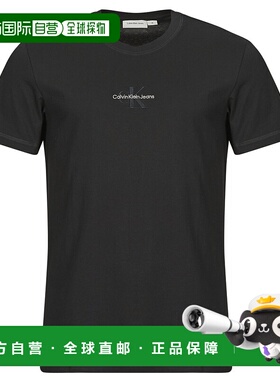 欧洲直邮Calvin Klein Jeans  男衣服 秋冬24 短袖T恤 MONOLOGO T