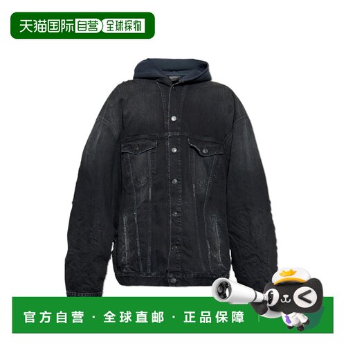 1h可退 欧洲直邮BALENCIAGA 男士夹克 850703TTW671037 AW2025 黑