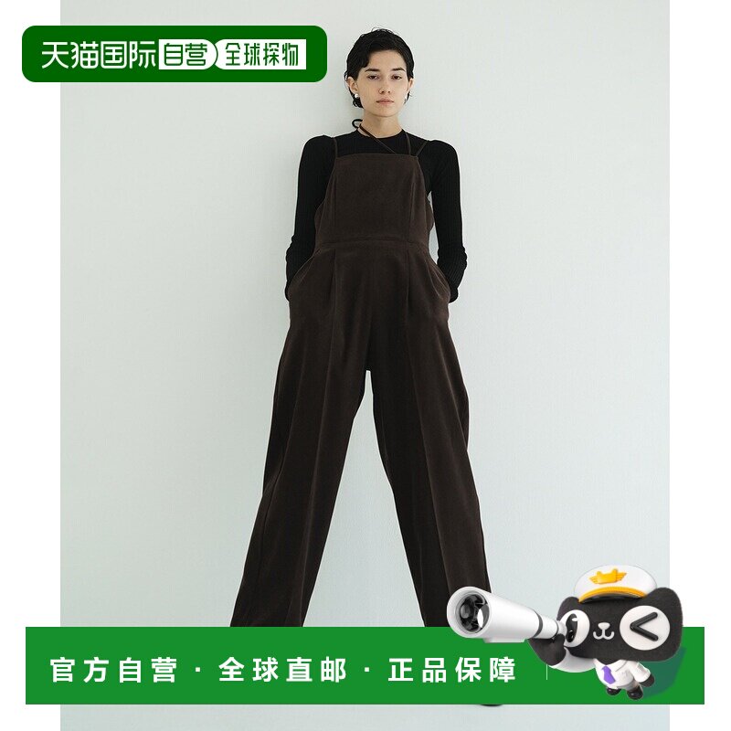 1h可退 日本直邮CLANE 女装 高腰设计 背带连衣裙 可拆卸肩带 191
