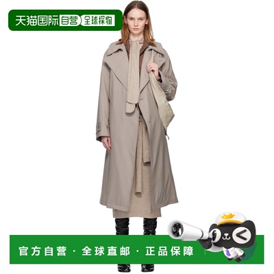 1h可退 香港直邮Lemaire 女士 LEMAIRE 灰褐色 Detachable Lining
